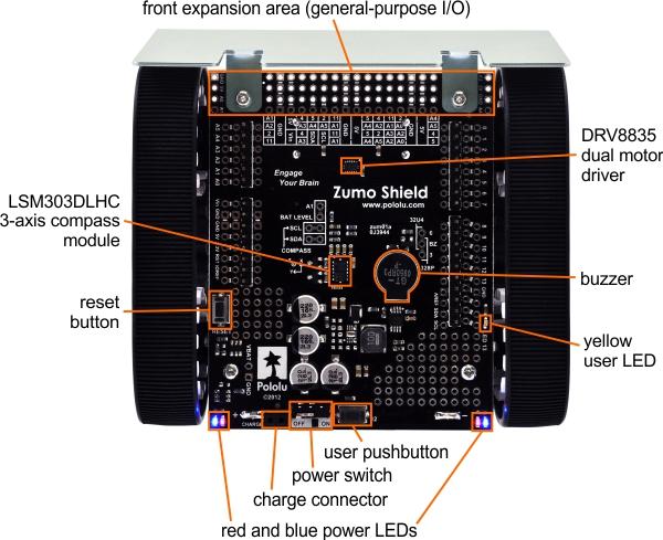 Zumo robot hot sale for arduino